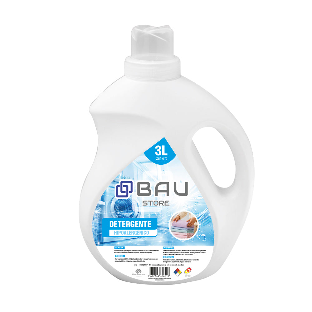 Detergente Hipoalergenico Baustore botella 3LT